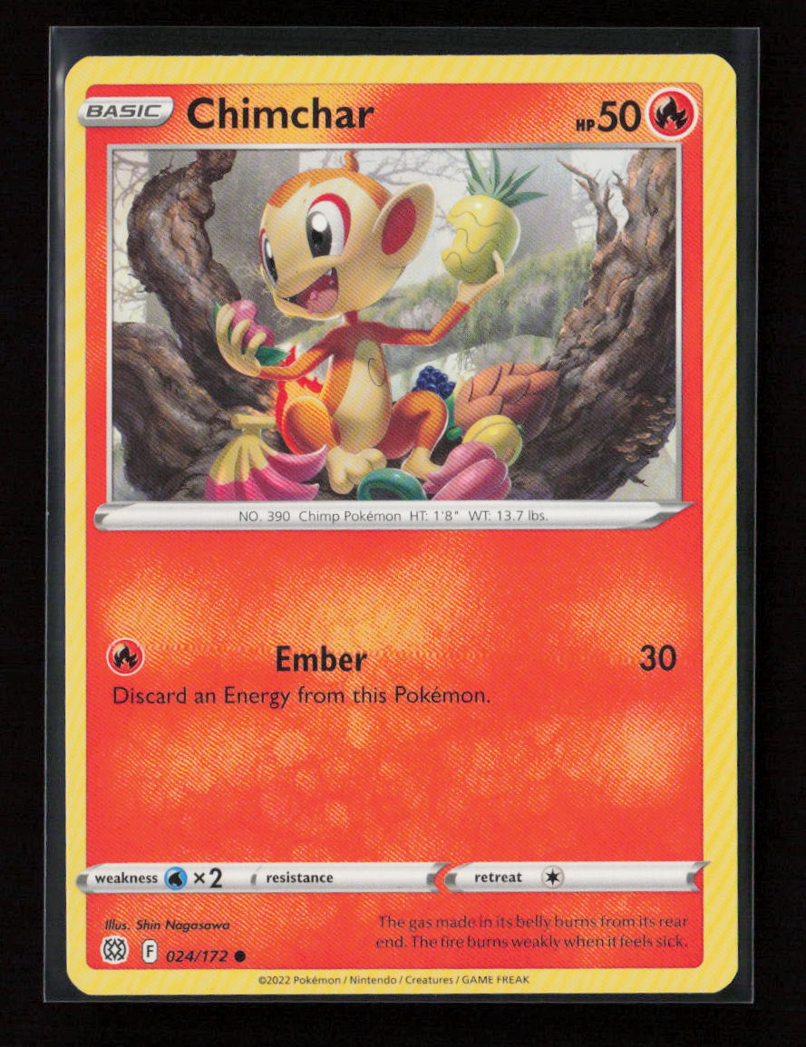 Chimchar Common SWSH09: Brilliant Stars 024/172 LP