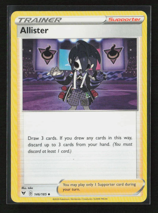 Allister Uncommon SWSH04: Vivid Voltage 146/185 NM - Kang's Collectibles