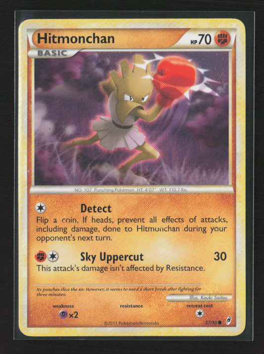 Hitmonchan Common Call of Legends 57/95 NM