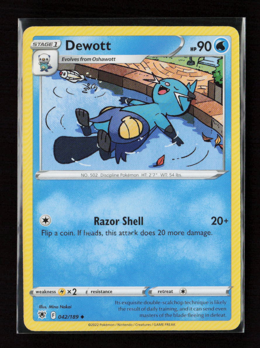 Dewott Uncommon SWSH10: Astral Radiance 042/189 LP