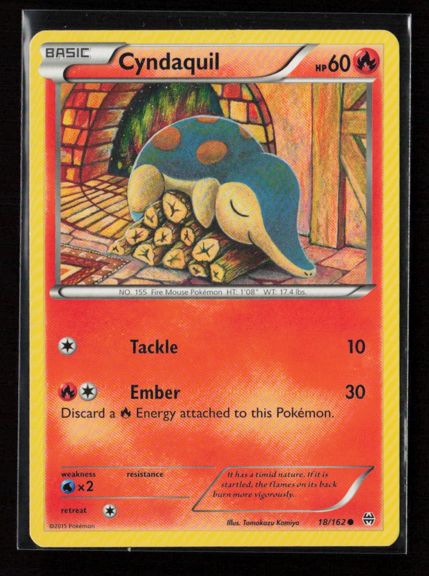 Cyndaquil Common XY - BREAKthrough 18/162 LP