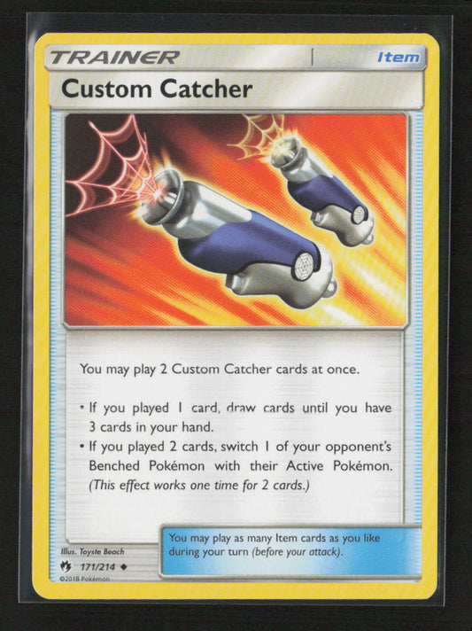Custom Catcher Uncommon SM - Lost Thunder 171/214 LP
