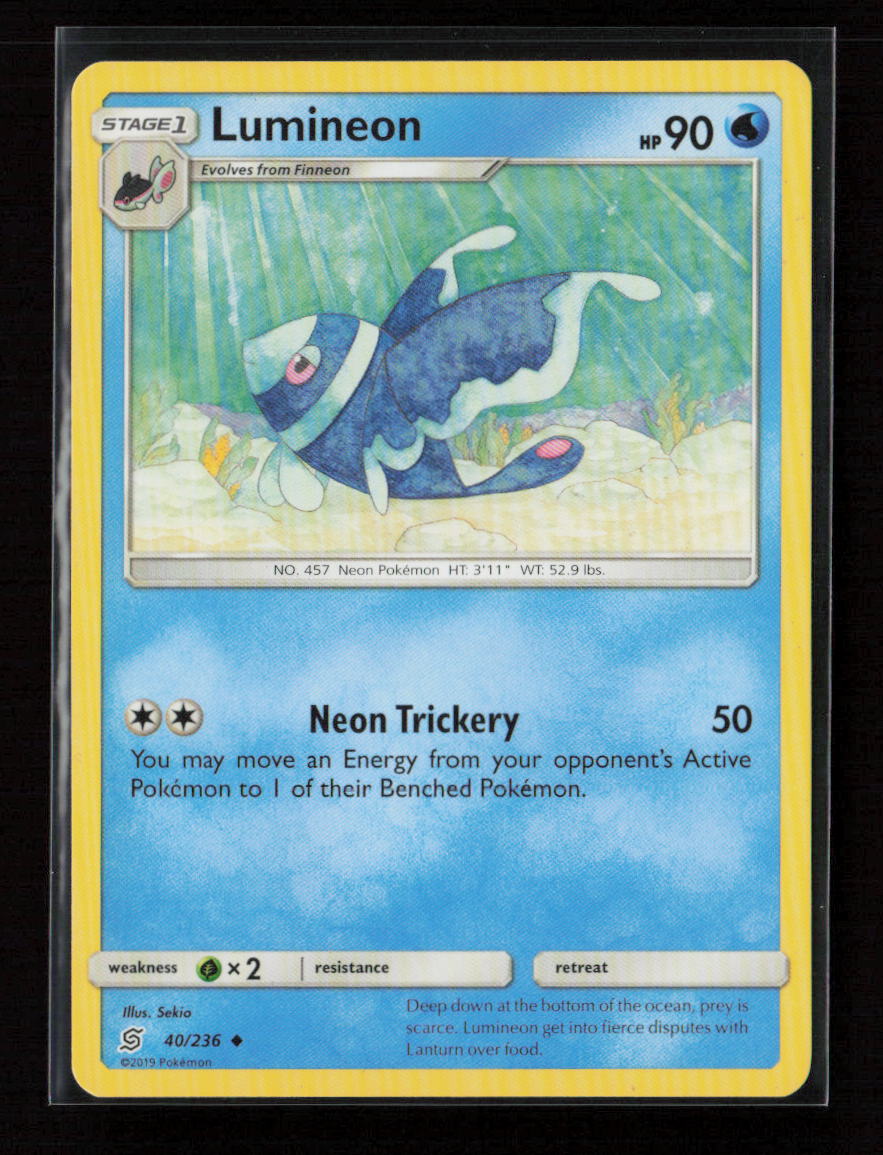 Lumineon Uncommon SM - Unified Minds 40/236 LP