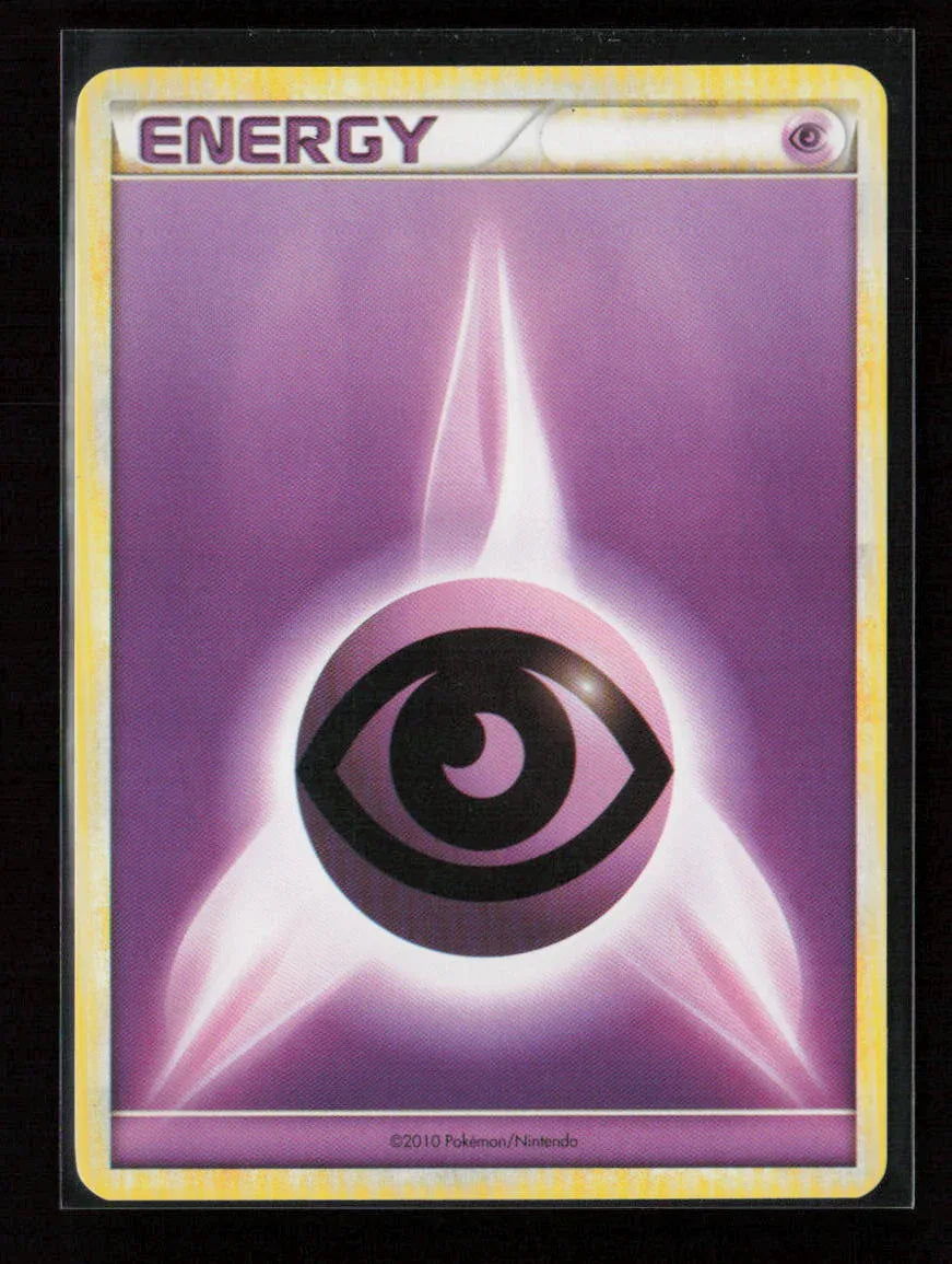 Psychic Energy (2010 Unnumbered HGSS Style Non-Holo) Promo League & Championship Cards LP - Kang's Collectibles