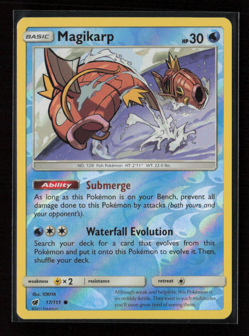 Magikarp Common SM - Crimson Invasion 17/111 LP