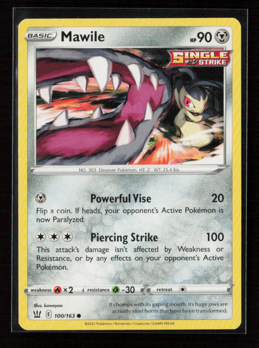 Mawile Common SWSH05: Battle Styles 100/163 LP