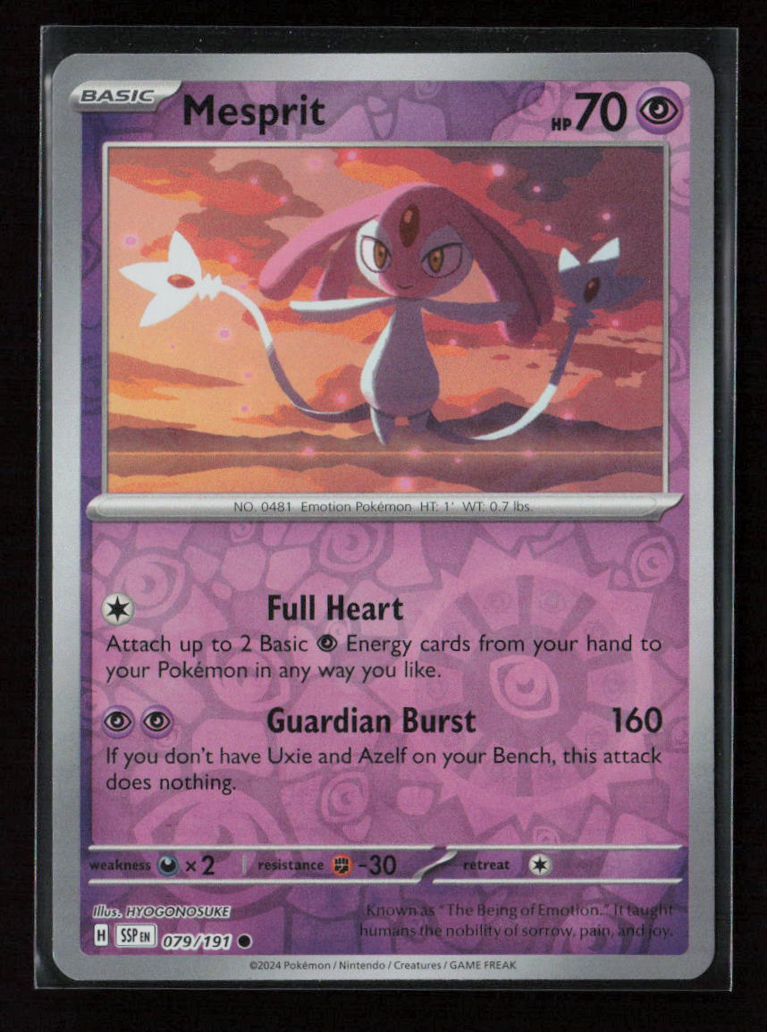 Mesprit - Common SV08: Surging Sparks 079/191 NM
