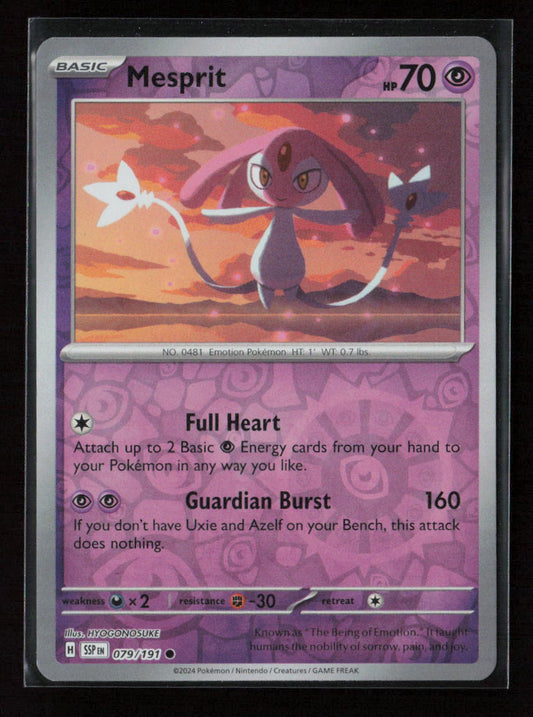 Mesprit - Common SV08: Surging Sparks 079/191 NM