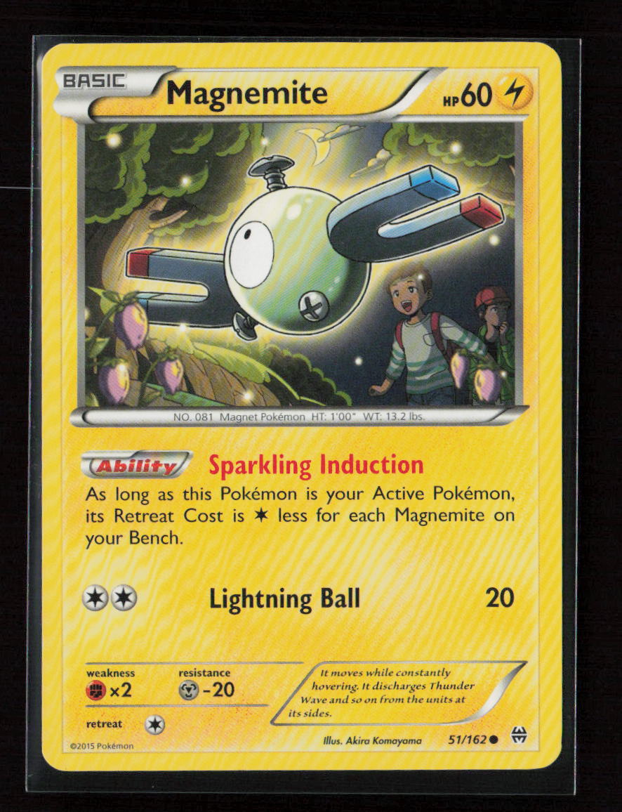 Magnemite (51) Common XY - BREAKthrough 51/162 MP