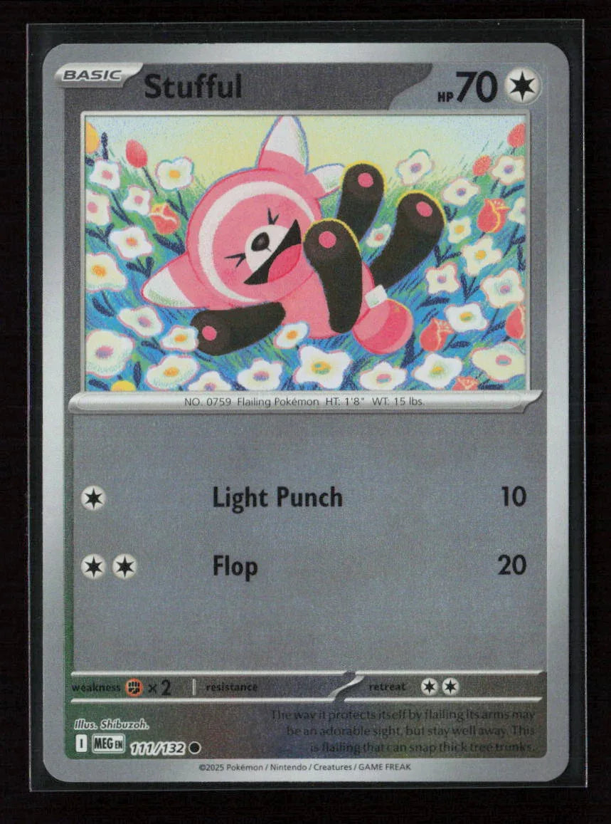 Stufful - Common ME01: Mega Evolution 111/132 NM - Kang's Collectibles