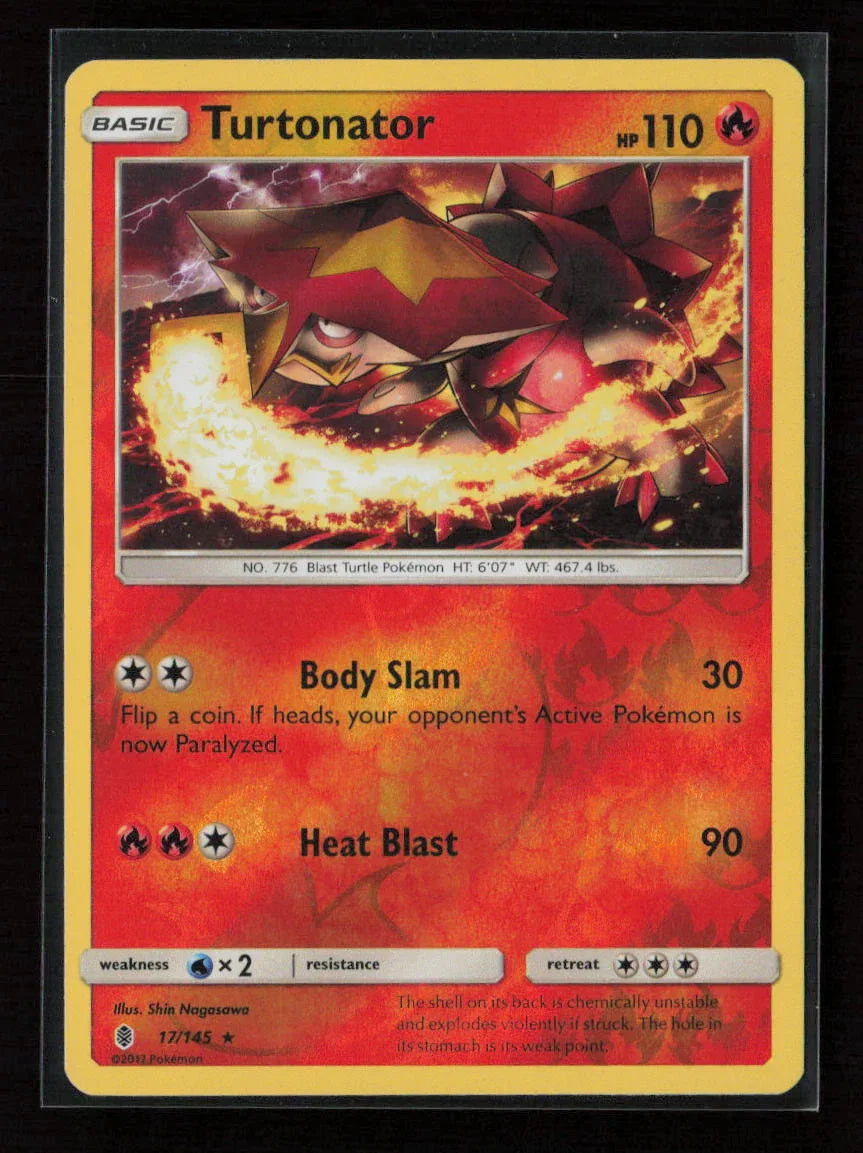 Turtonator Rare SM - Guardians Rising 17/145 LP - Kang's Collectibles