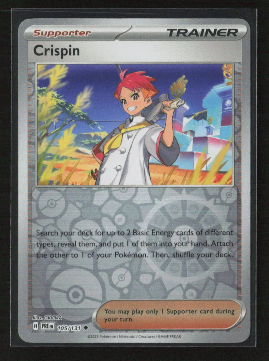 Crispin - Uncommon SV: Prismatic Evolutions 105/131 NM - Kang's Collectibles
