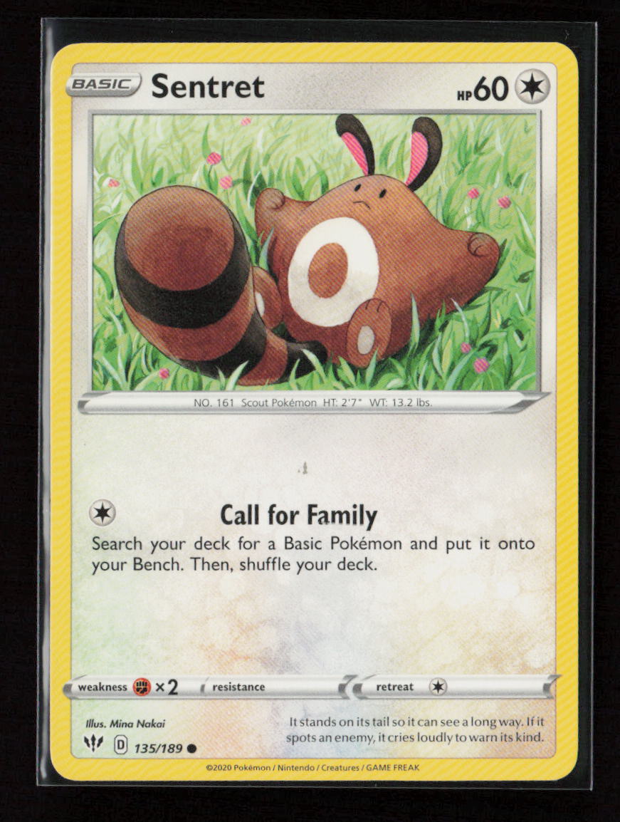 Sentret Common SWSH03: Darkness Ablaze 135/189 LP