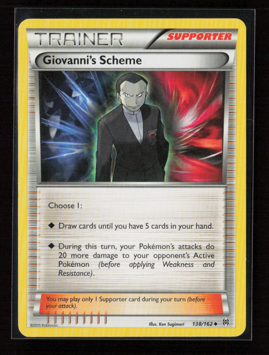 Giovanni's Scheme Uncommon XY - BREAKthrough 138/162 LP