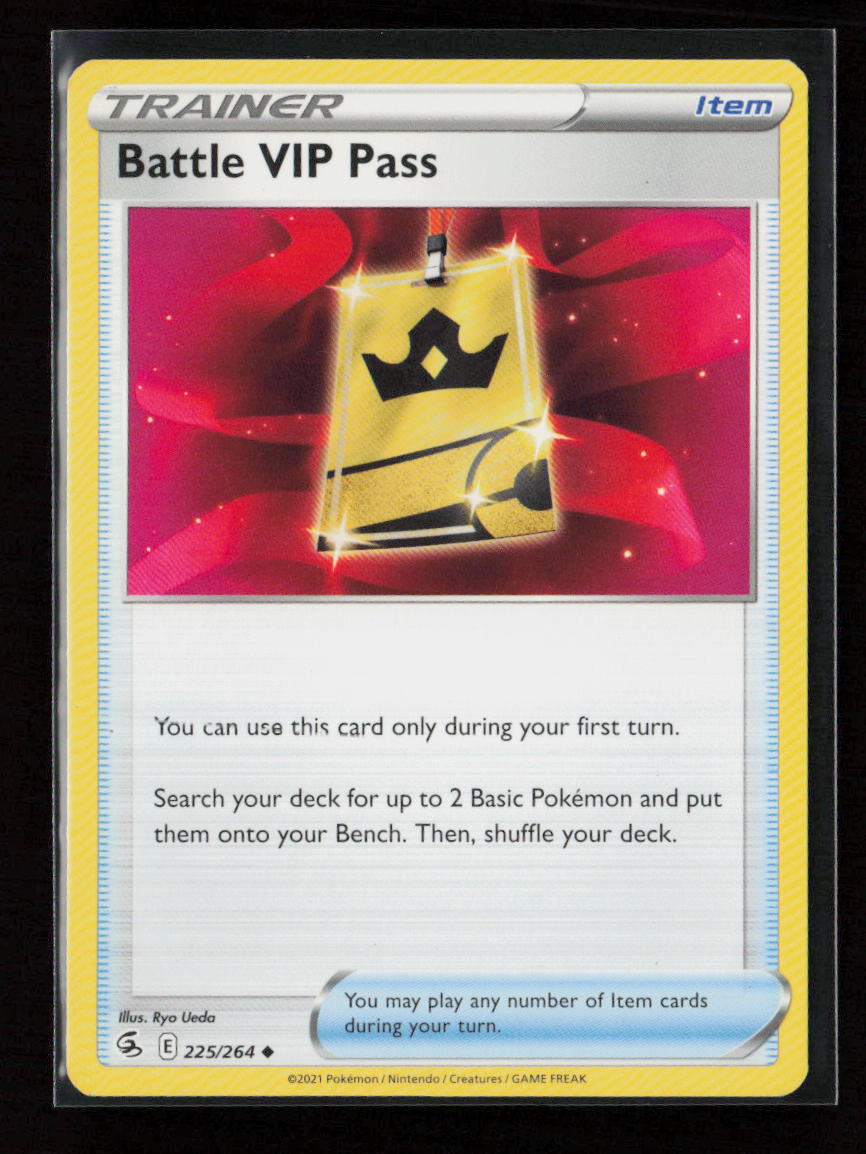 Battle VIP Pass Uncommon SWSH08: Fusion Strike 225/264 LP