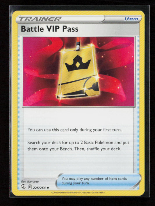 Battle VIP Pass Uncommon SWSH08: Fusion Strike 225/264 LP