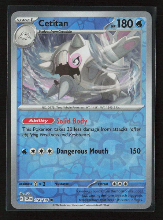 Cetitan - Common SV08: Surging Sparks 054/191 NM - Kang's Collectibles