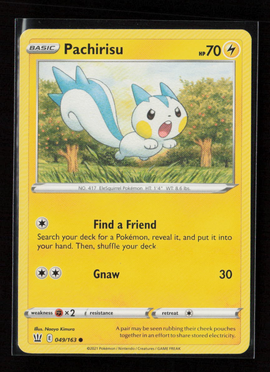 Pachirisu Common SWSH05: Battle Styles 049/163 LP