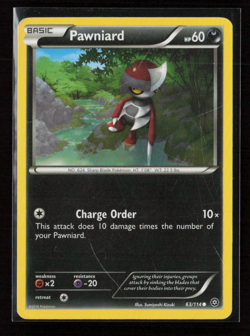 Pawniard Common XY - Steam Siege 63/114 MP