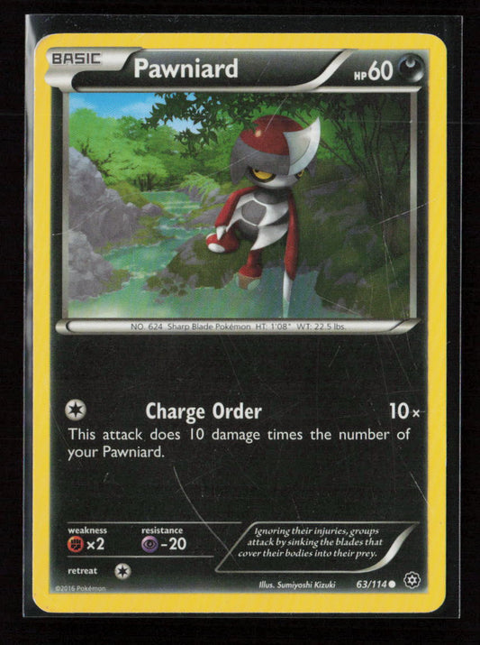 Pawniard Common XY - Steam Siege 63/114 MP
