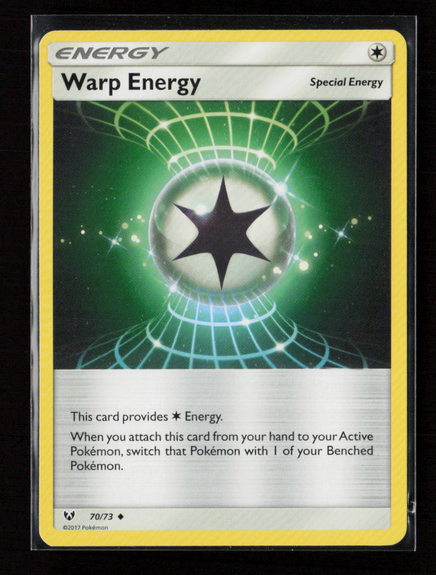 Warp Energy Uncommon Shining Legends 70/73 LP