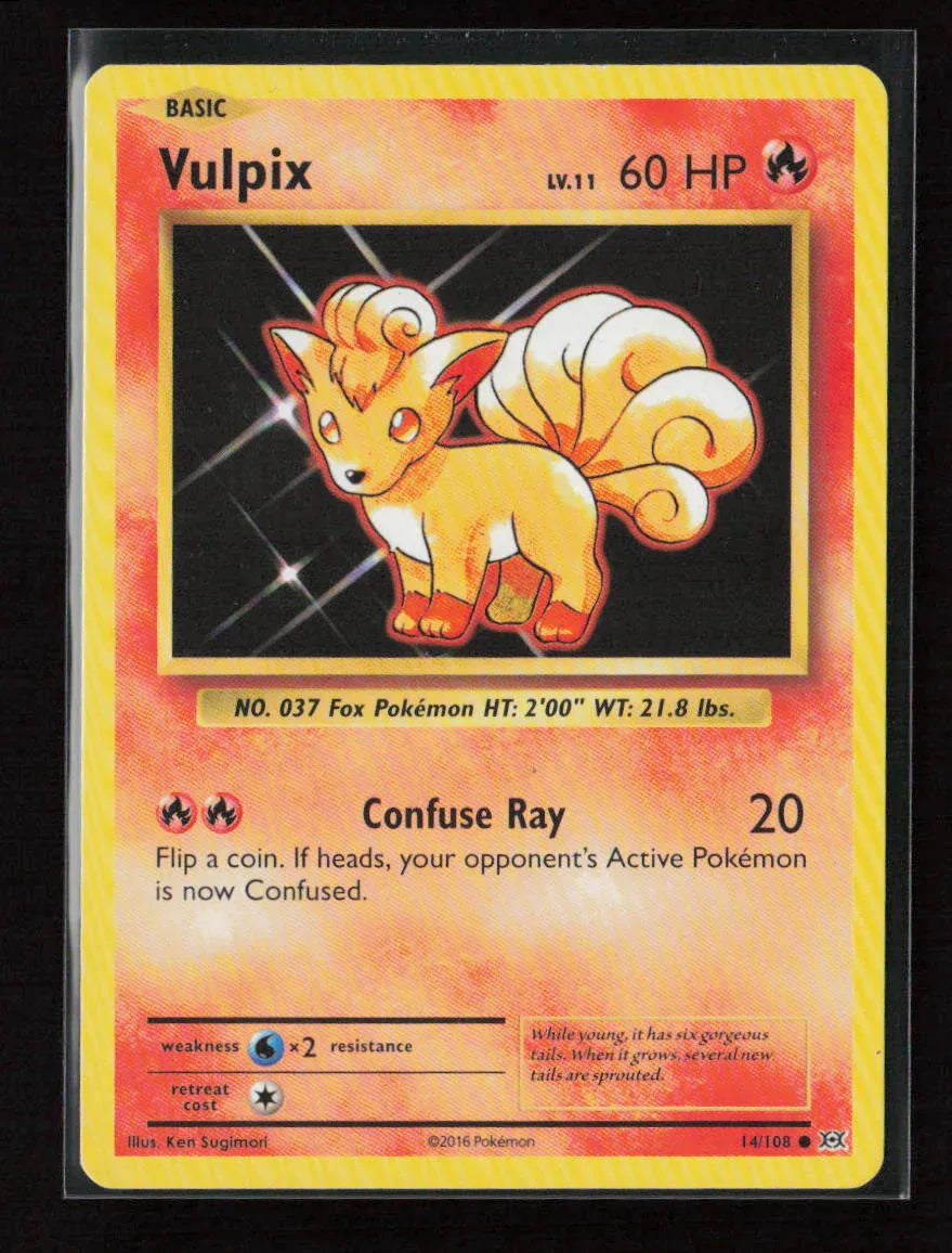 Vulpix Common XY - Evolutions 14/108 LP - Kang's Collectibles