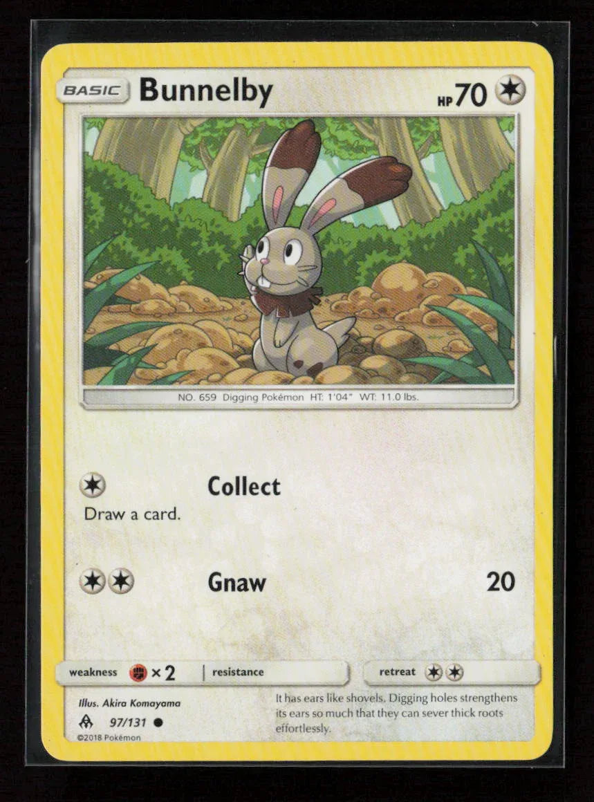 Bunnelby Common SM - Forbidden Light 97/131 LP - Kang's Collectibles