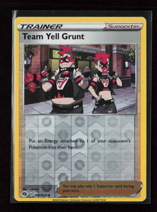 Team Yell Grunt Uncommon Champion's Path 67/73 NM