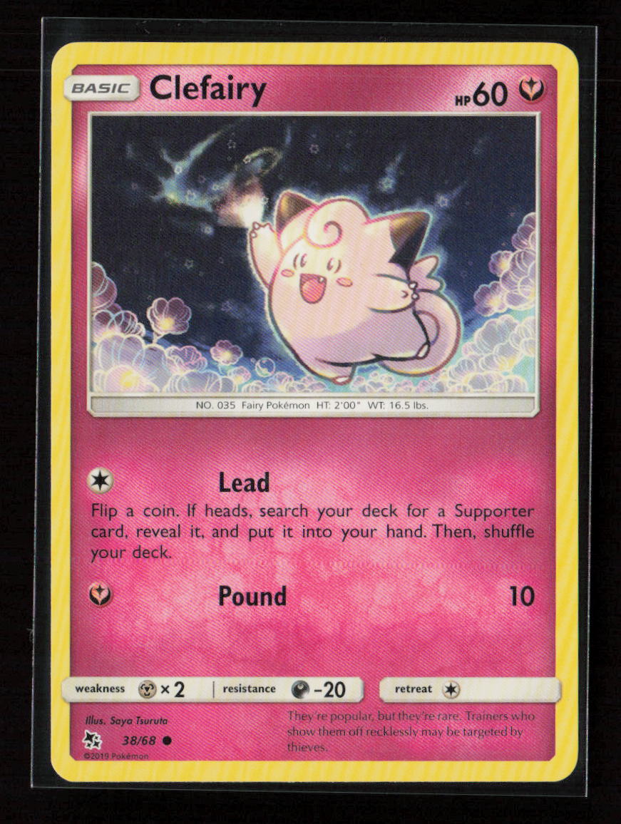 Clefairy (38) Common Hidden Fates 38/68 LP