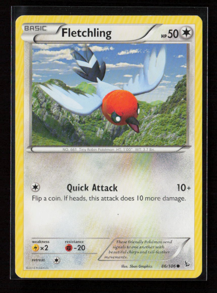 Fletchling Common XY - Flashfire 86/106 LP