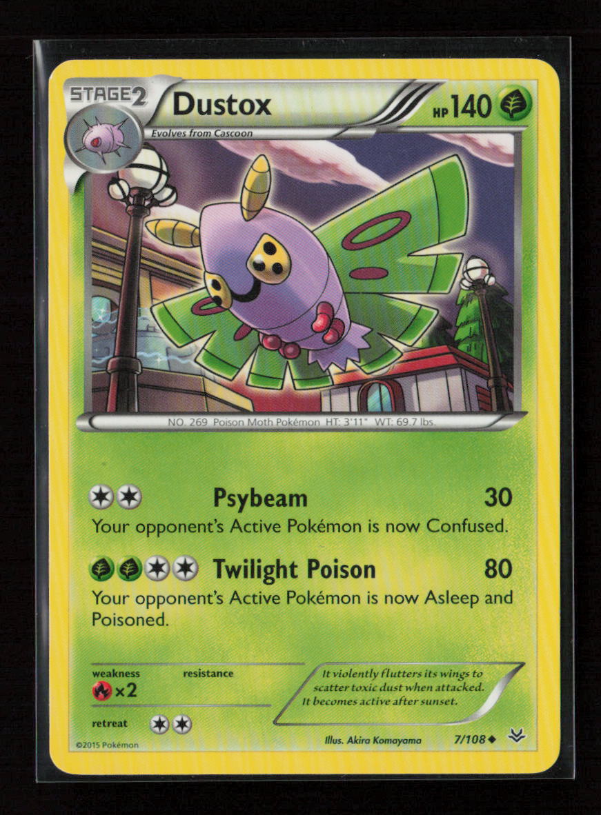 Dustox (7) Uncommon XY - Roaring Skies 7/108 LP