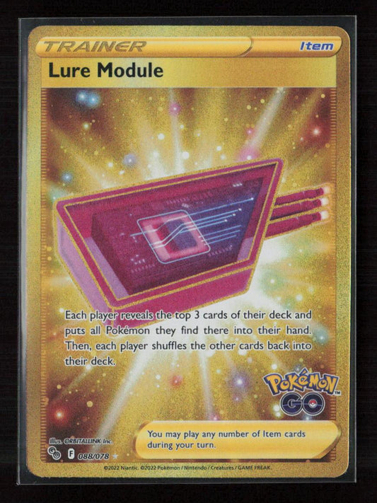 Lure Module (Secret) Secret Rare Pokemon GO 088/078 NM - Kang's Collectibles