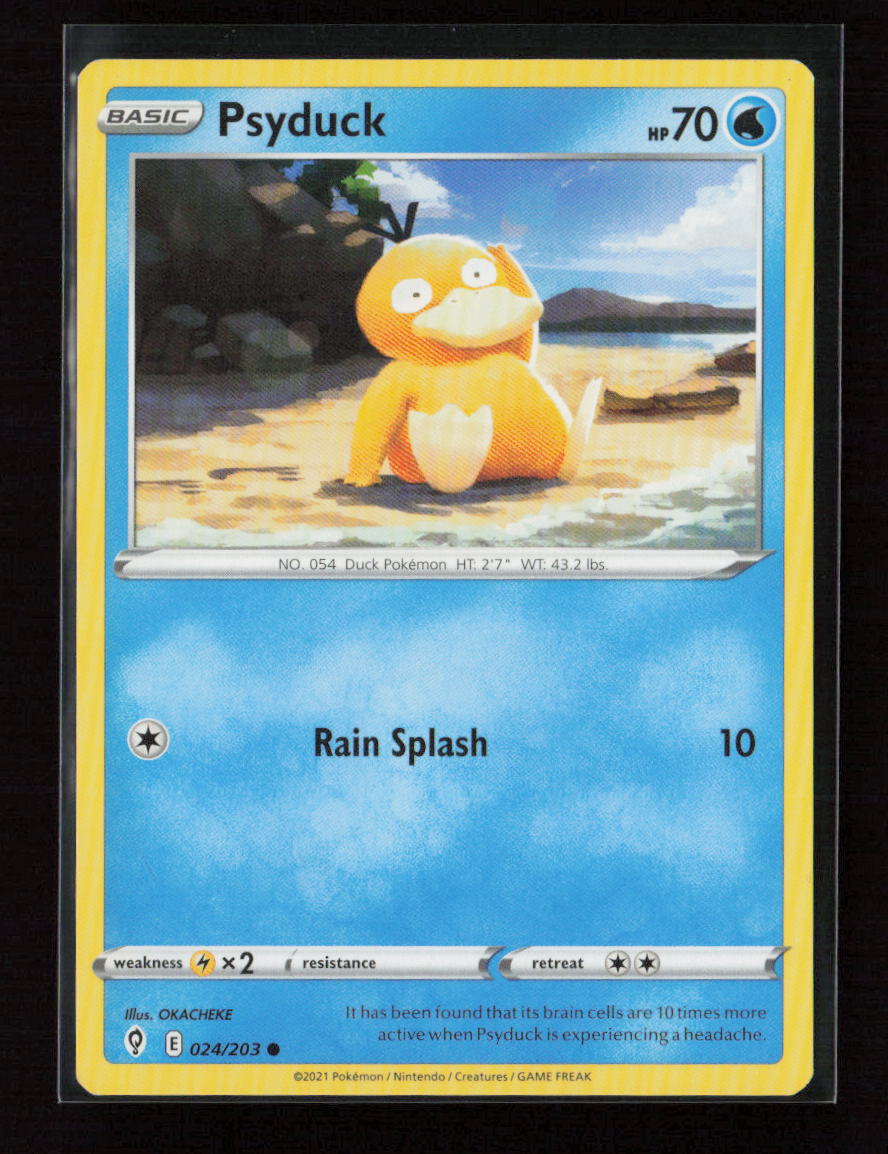 Psyduck Common SWSH07: Evolving Skies 024/203 LP