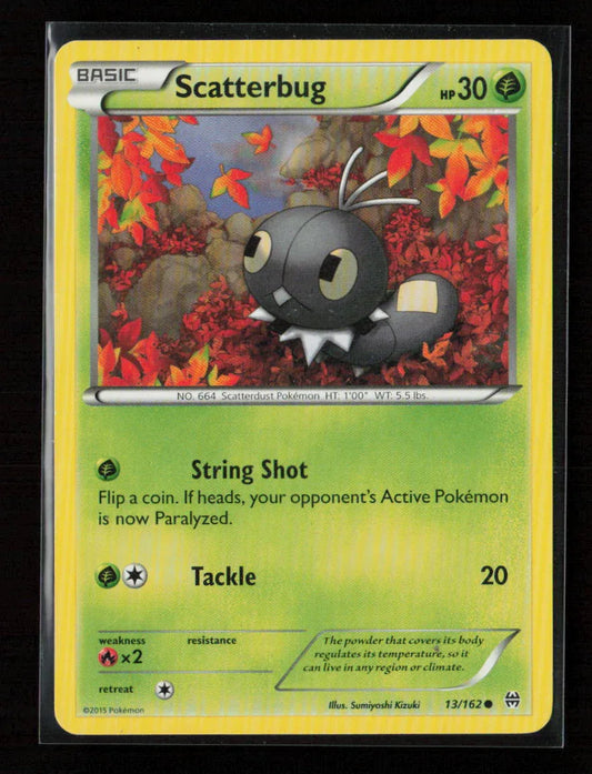 Scatterbug Common XY - BREAKthrough 13/162 LP - Kang's Collectibles