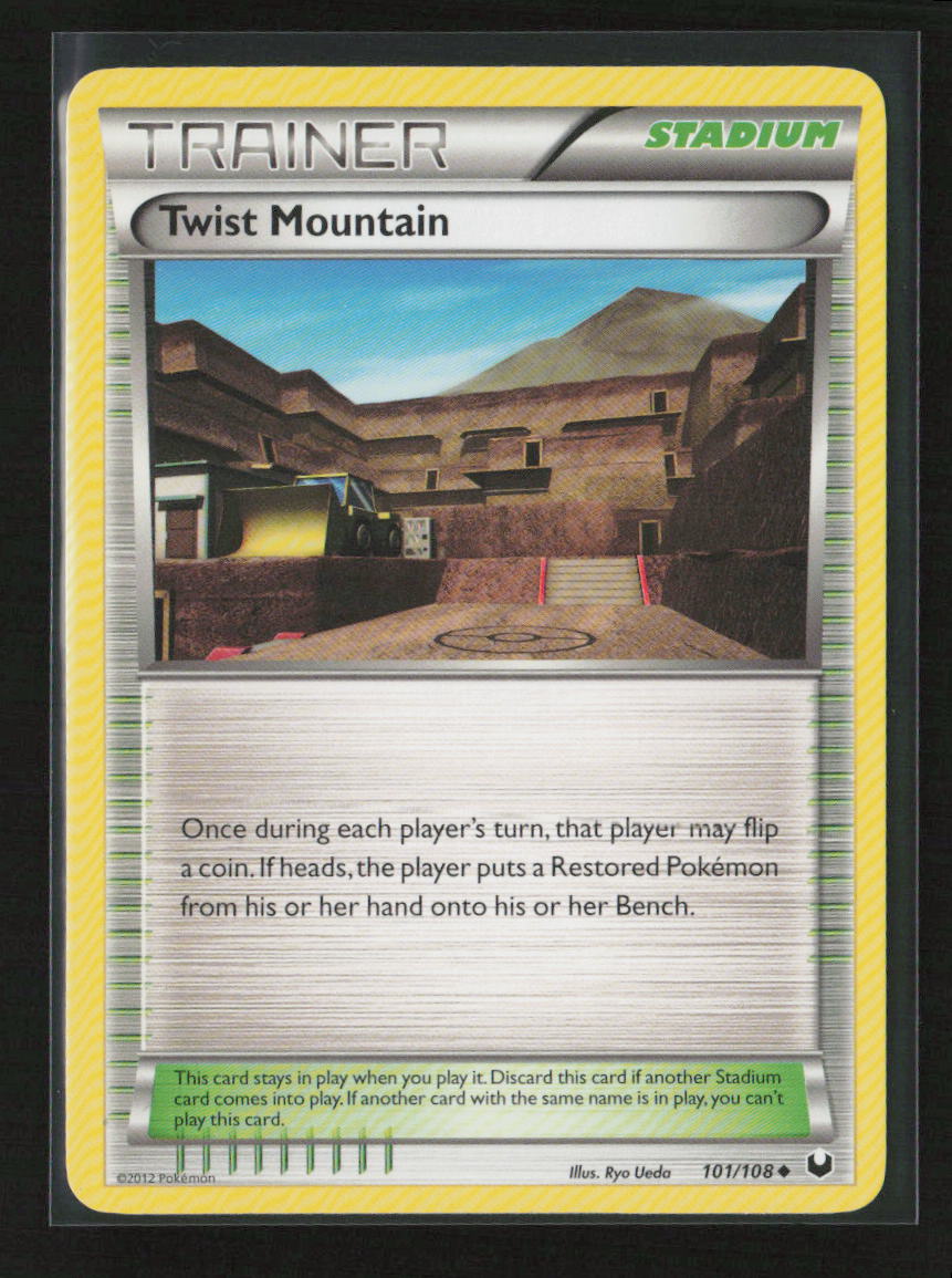 Twist Mountain Uncommon Dark Explorers 101/108 NM