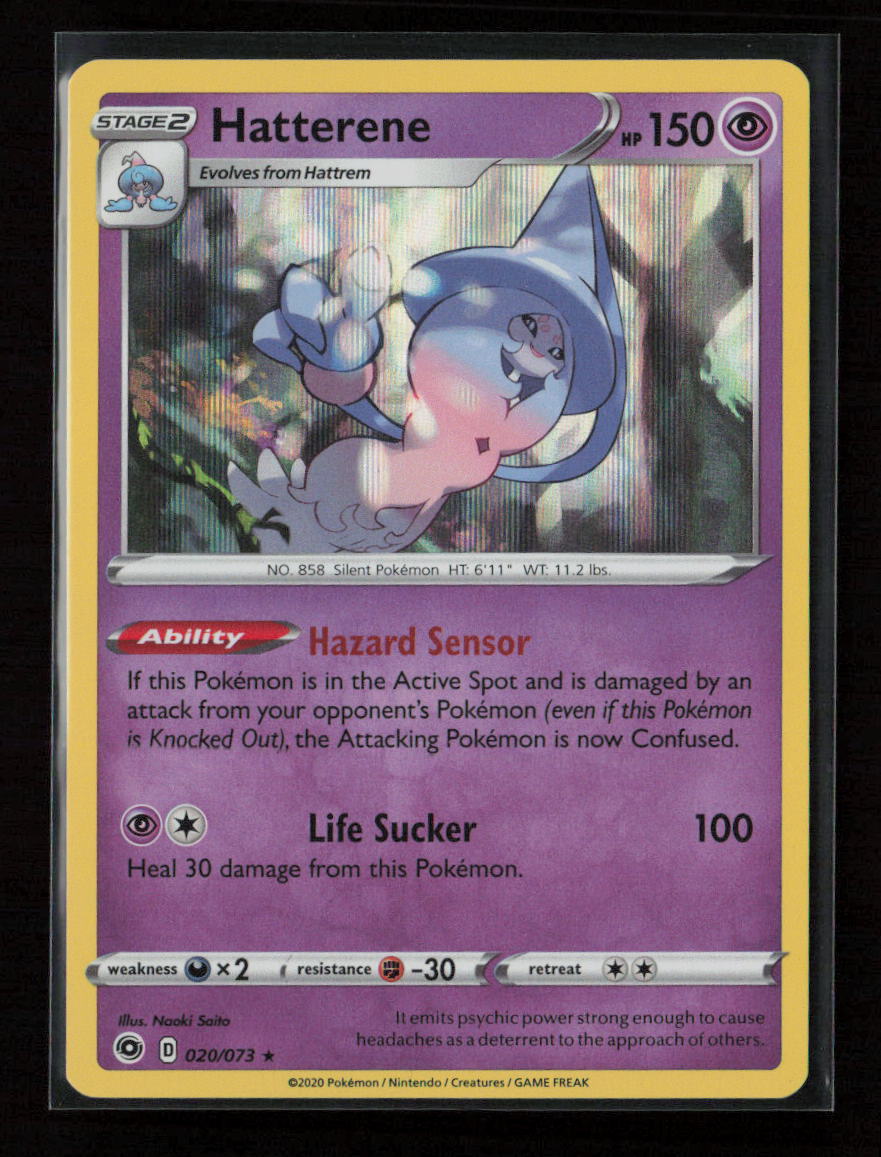 Hatterene Holo Rare Champion's Path 20/73 NM