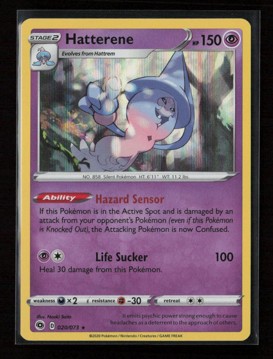 Hatterene Holo Rare Champion's Path 20/73 NM