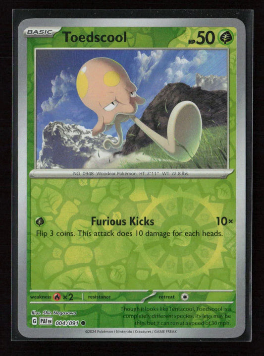 Toedscool - Common SV01: Scarlet & Violet Base Set 024/198 NM - Kang's Collectibles