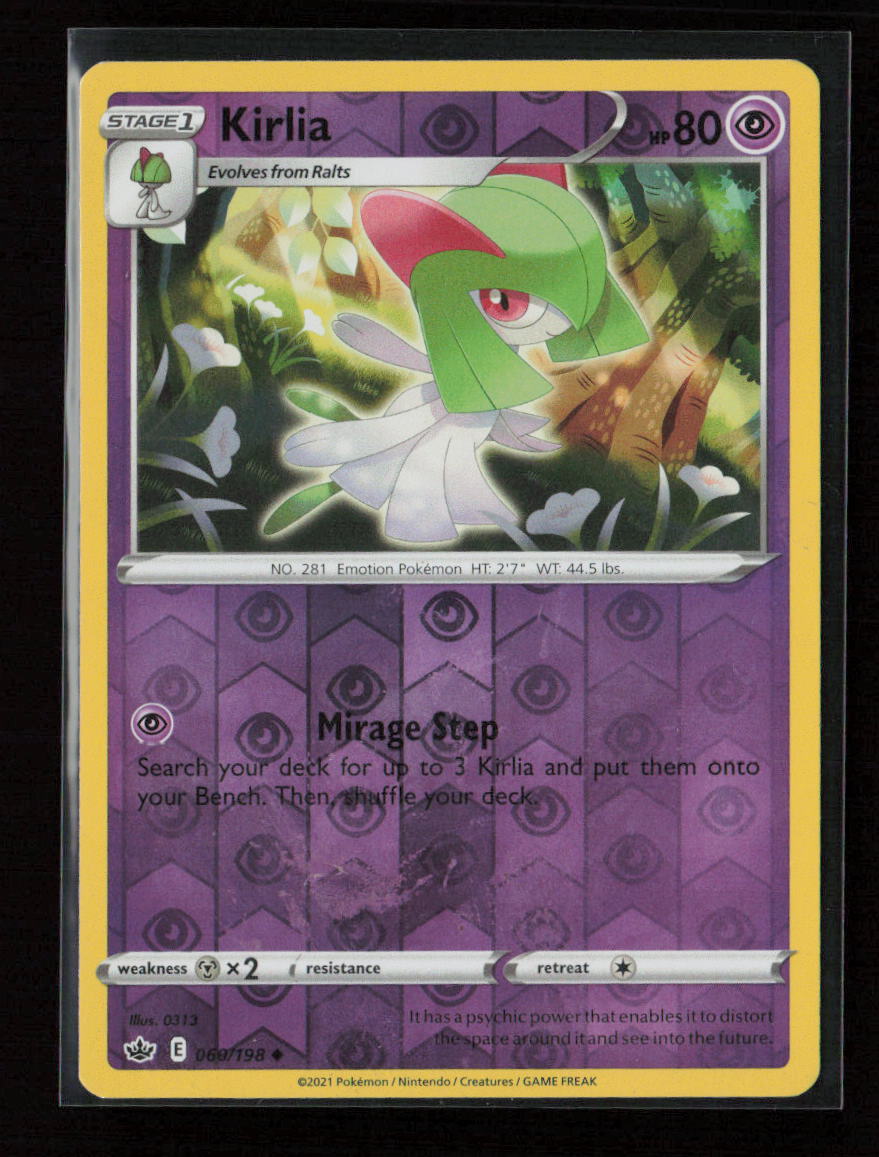 Kirlia Uncommon SWSH06: Chilling Reign 060/198 NM