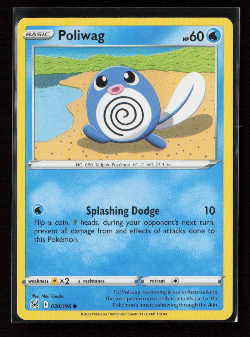 Poliwag Common SWSH11: Lost Origin 030/196 LP