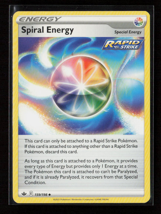 Spiral Energy Uncommon SWSH06: Chilling Reign 159/198 LP