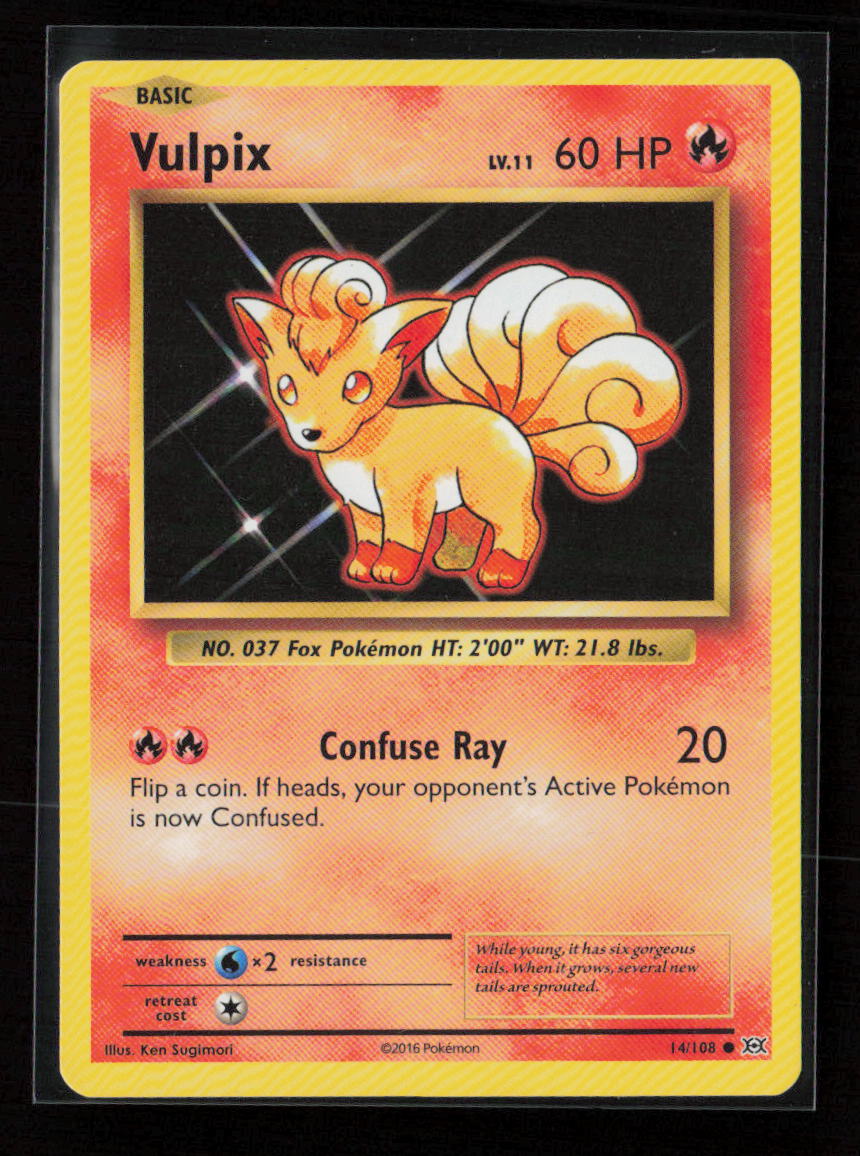 Vulpix Common XY - Evolutions 14/108 LP