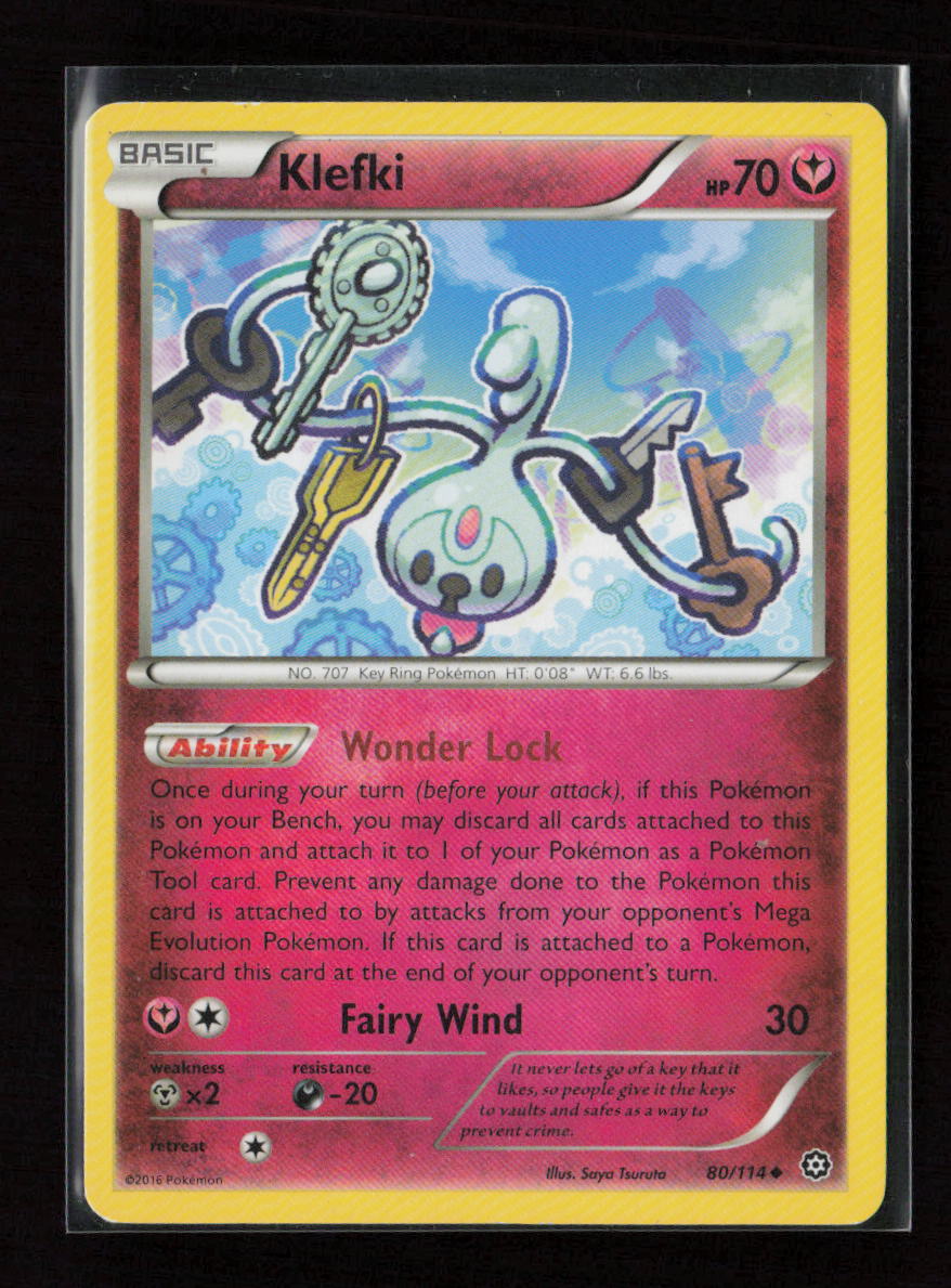 Klefki Uncommon XY - Steam Siege 80/114 LP