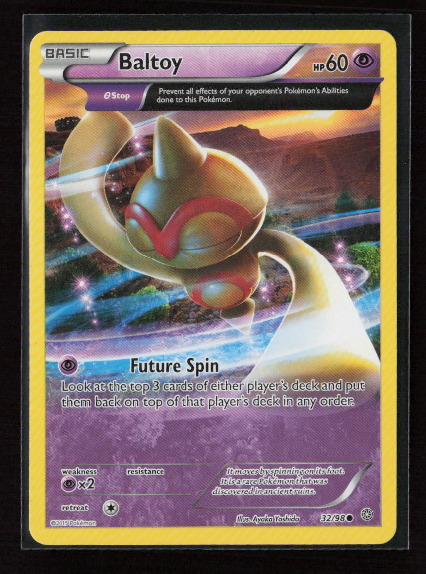 Baltoy (32) Common XY - Ancient Origins 32/98 NM