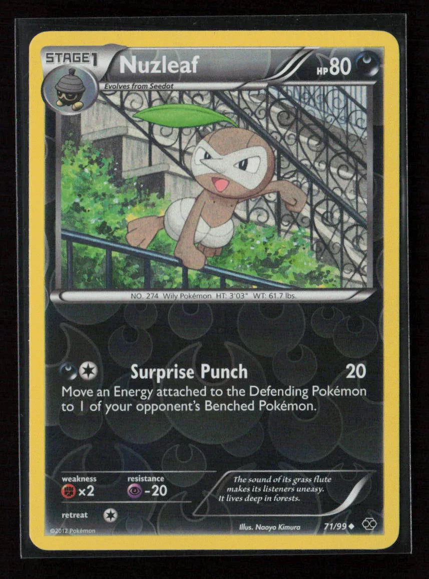 Nuzleaf Uncommon Next Destinies 71/99 LP - Kang's Collectibles