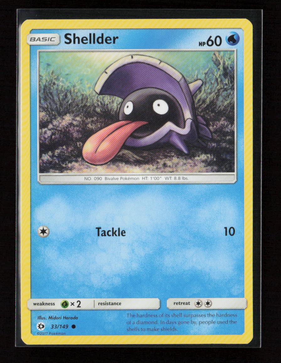 Shellder Common SM Base Set 33/149 LP