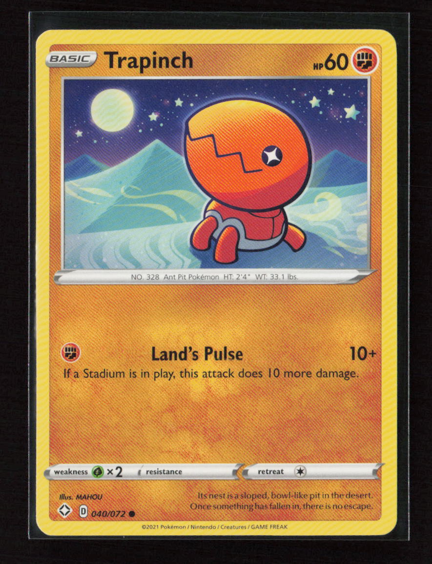 Trapinch Common Shining Fates 040/072 LP