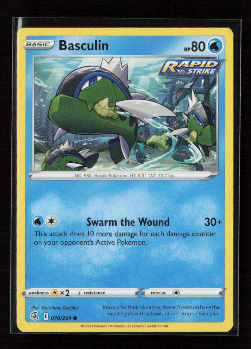 Basculin Common SWSH08: Fusion Strike 070/264 LP
