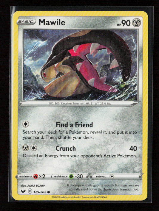 Mawile Common SWSH01: Sword & Shield Base Set 129/202 LP