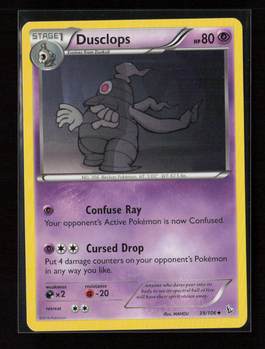 Dusclops Uncommon XY - Flashfire 39/106 LP